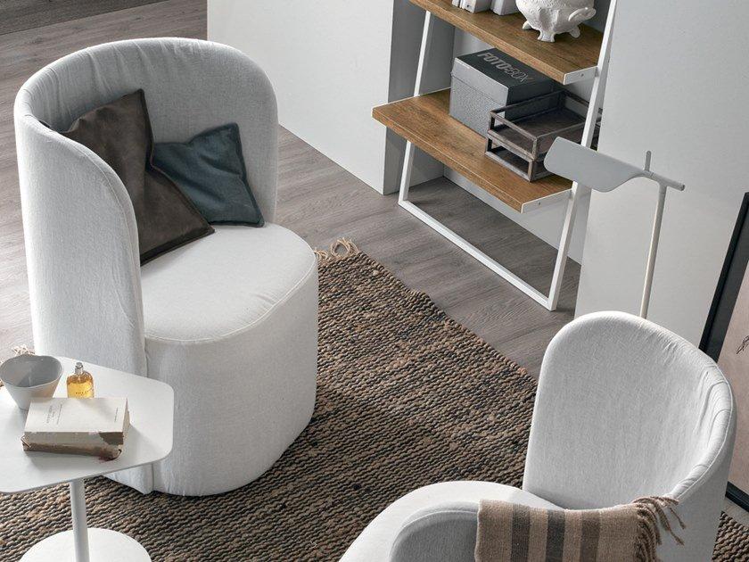 Fabric easy chair | Vanessa by Tomasella