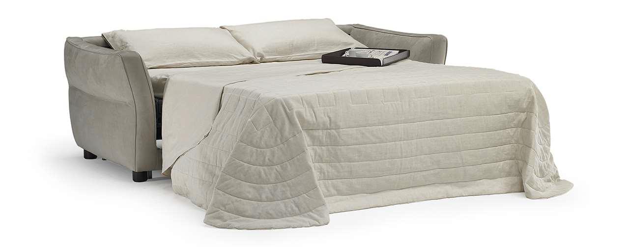 Fabric sofa bed | Notturno by Natuzzi Italia