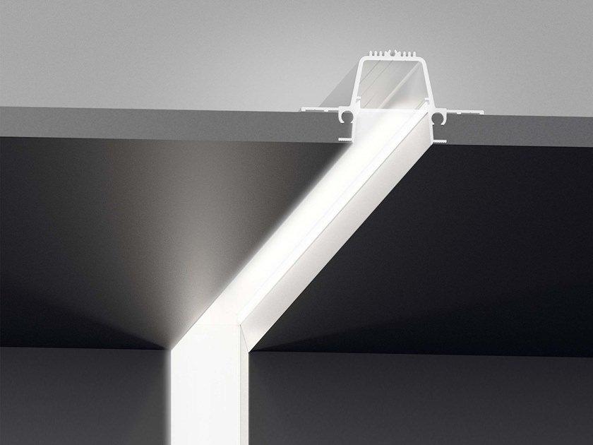 Aluminium linear lighting profile for LED modules | Ghost Line Recessed by Olev