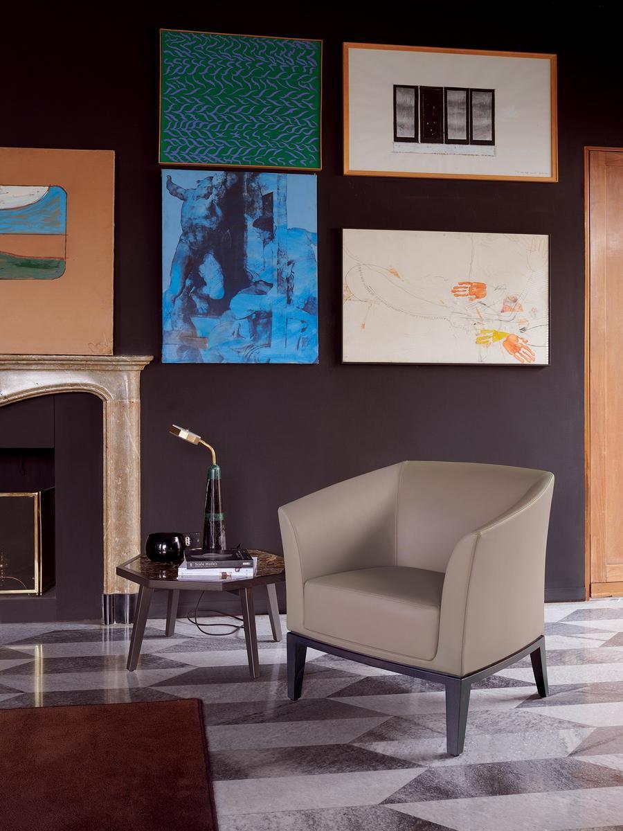 Octagonal marble coffee table | Otta by Potocco