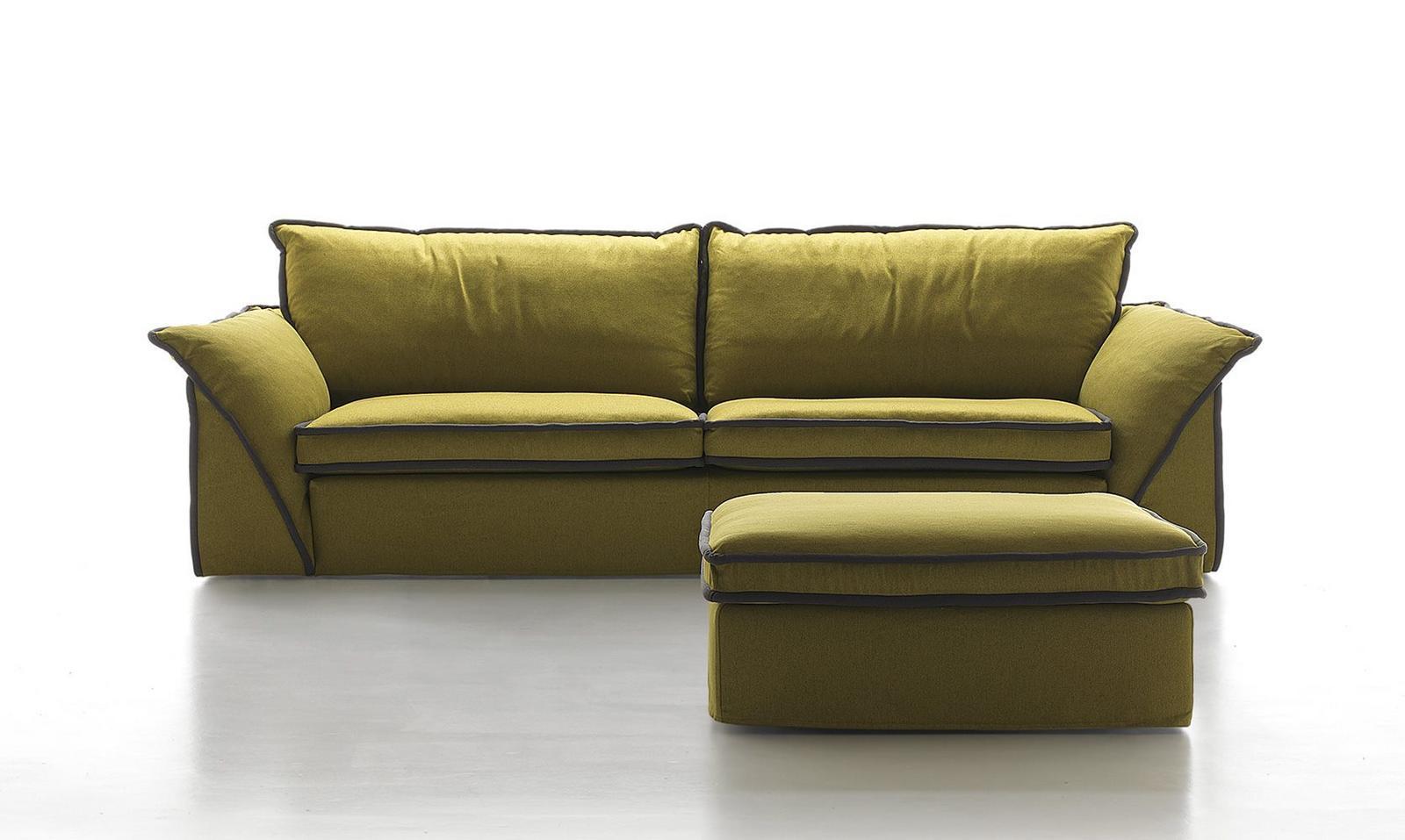 Corner fabric sofa | Pitagora by Alberta Salotti