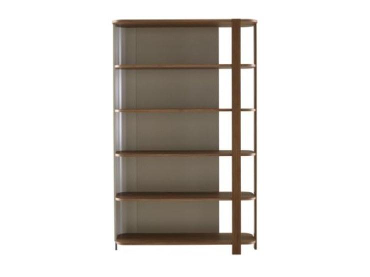 Open wood veneer bookcase | Postmoderne by Ligne Roset