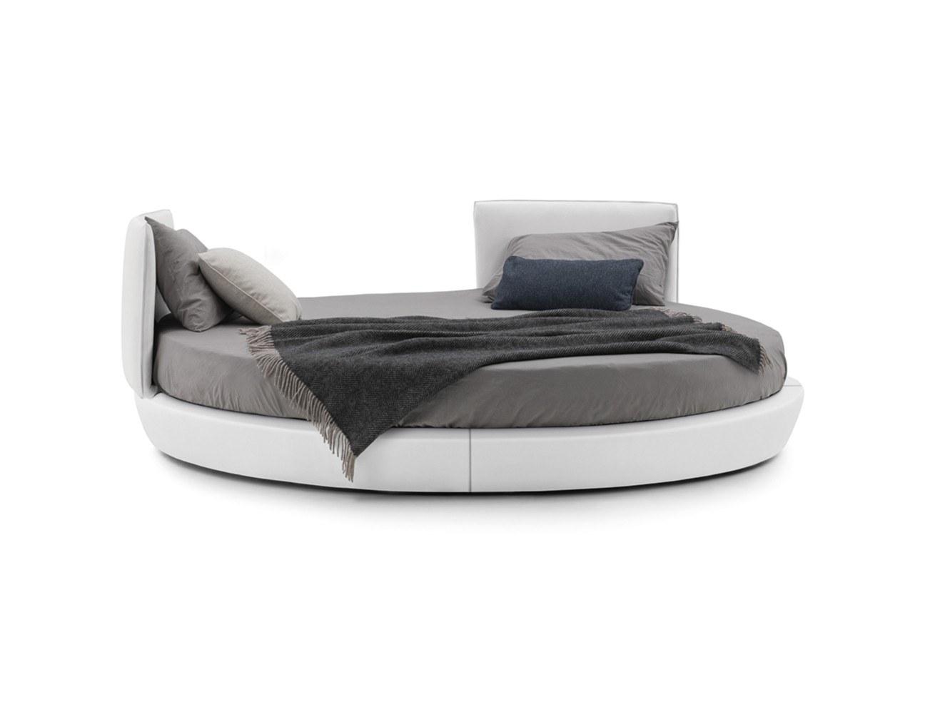 Round double bed | Miami by Bolzan letti