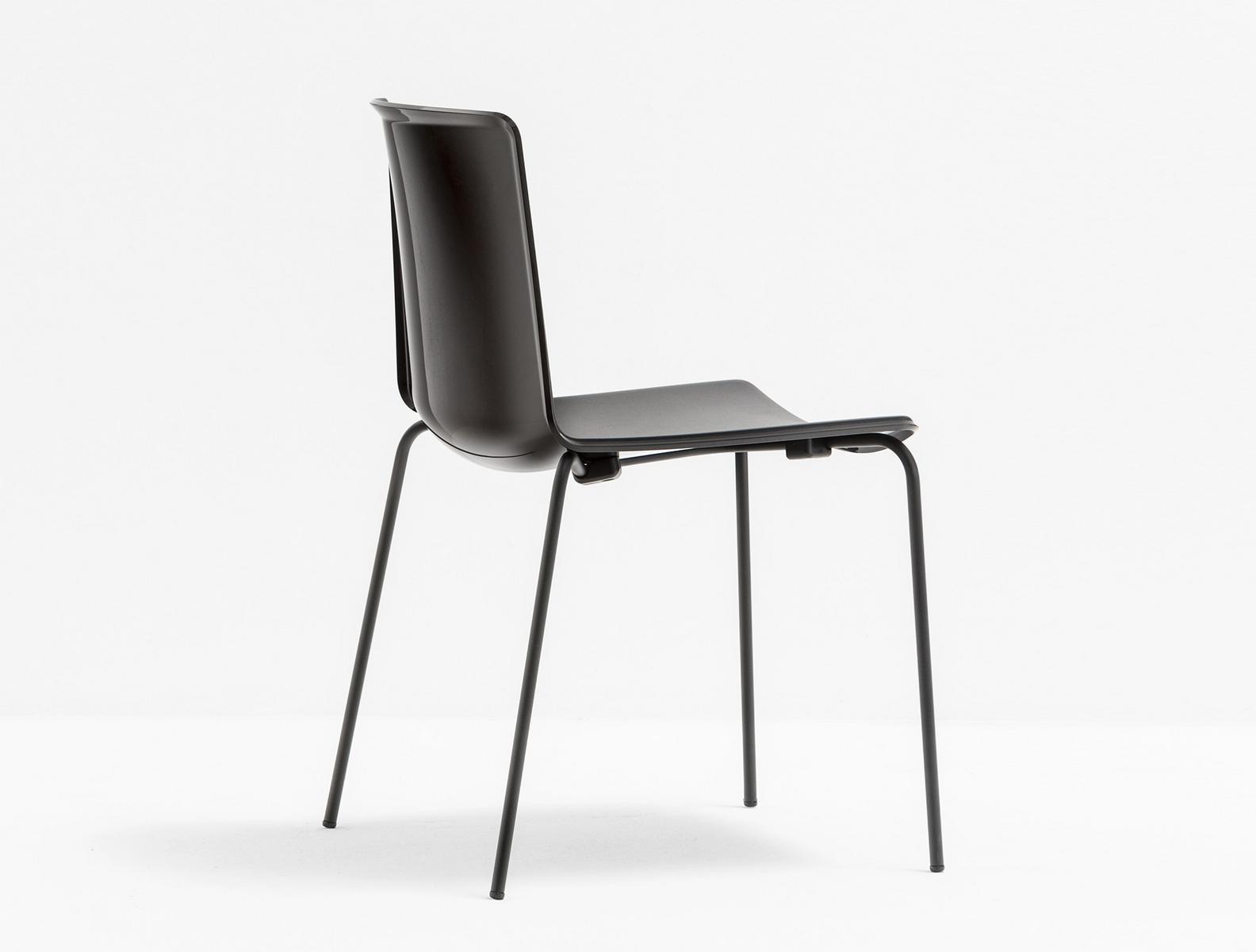 Stackable plastic restaurant chair | Tweet 890 by Pedrali