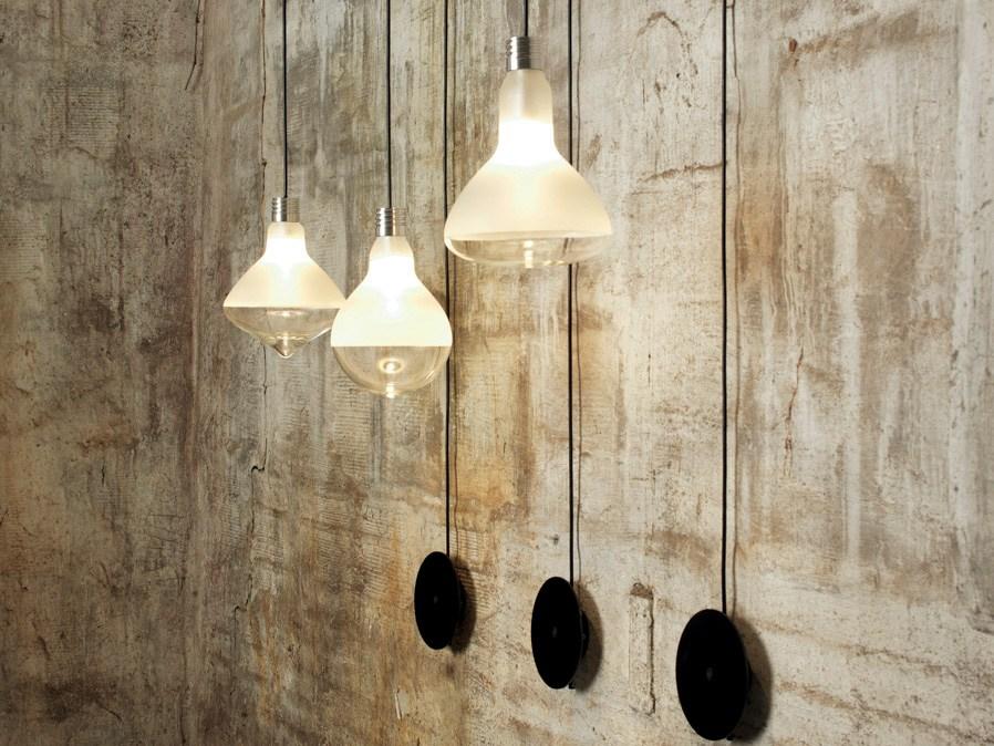 Indirect light satin glass wall lamp | Makeup by Karman