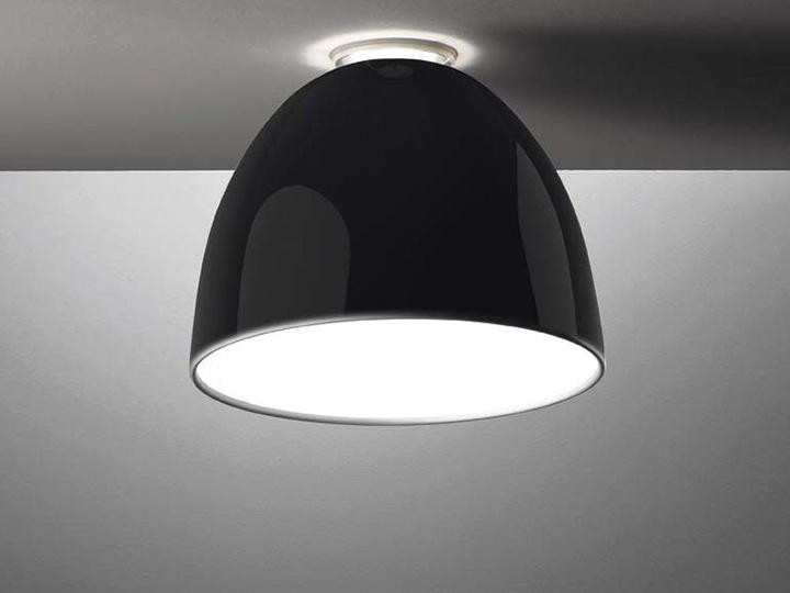 Direct-indirect light ceiling lamp | Nur Gloss by Artemide