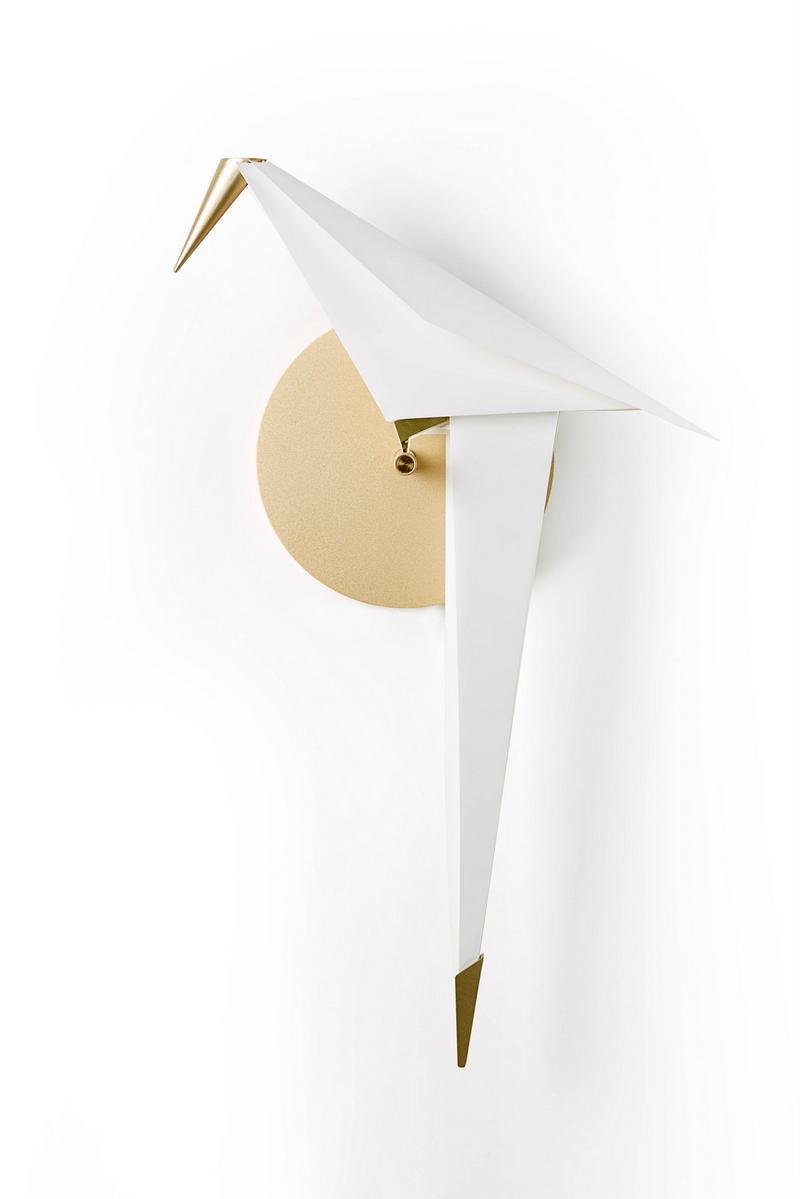 Metal wall lamp | Perch Light by Moooi