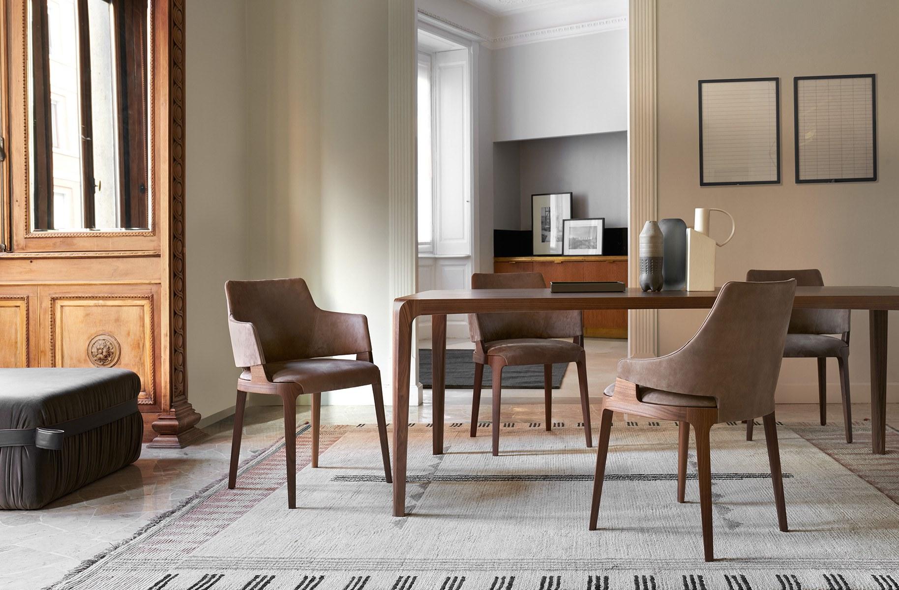 Rectangular wooden table | Eiles by Potocco