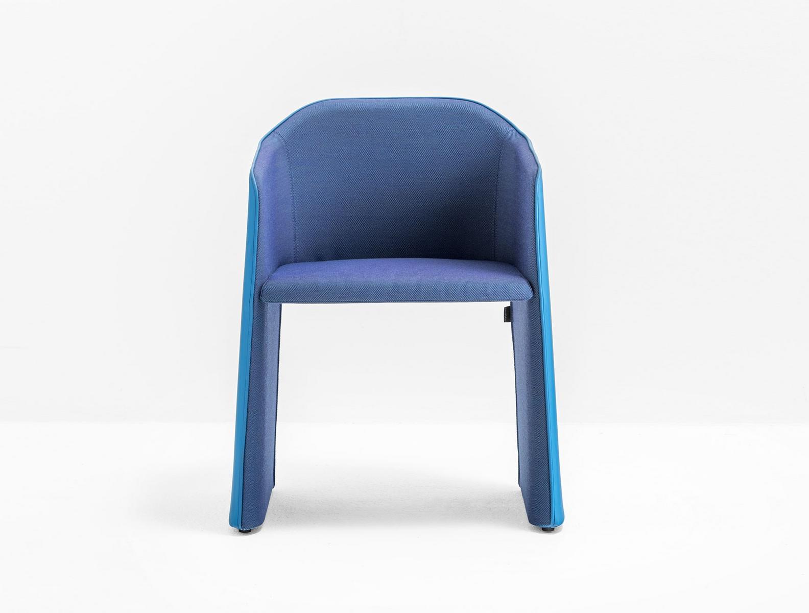 Chair with castors | Laja Wings 889f by Pedrali