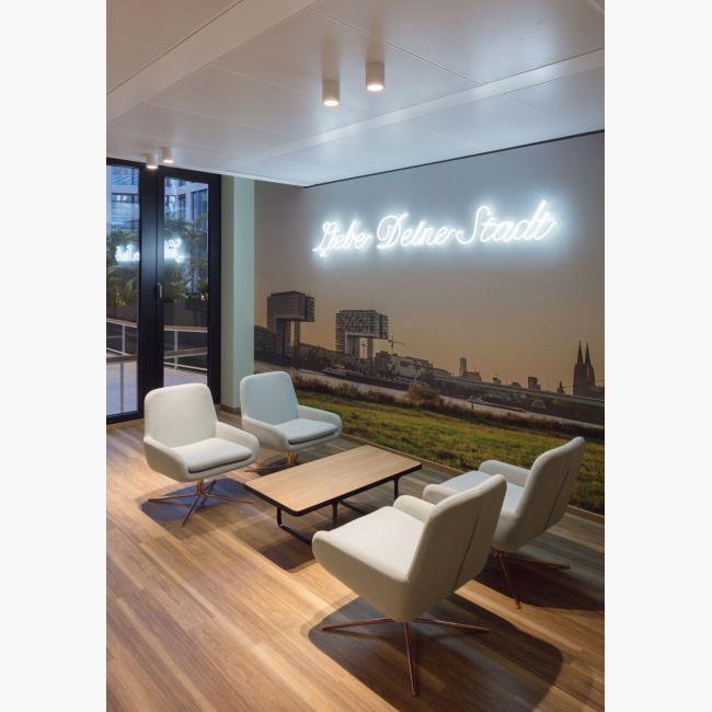 LED round ceiling spotlight | Boxy R by Delta light