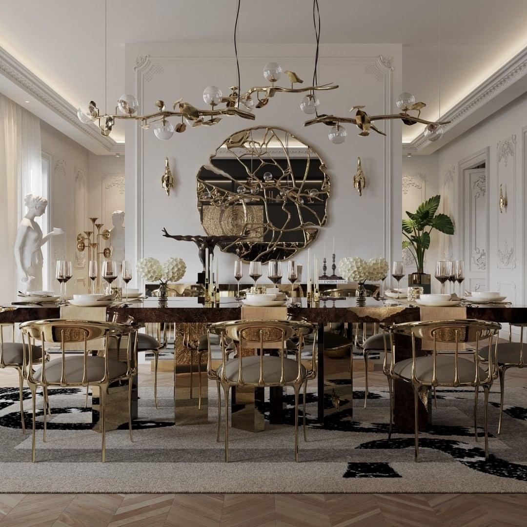 Brass pendant lamp | Hera by Boca Do Lobo