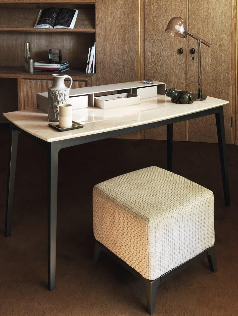 Fabric pouf | Olivier by Flou