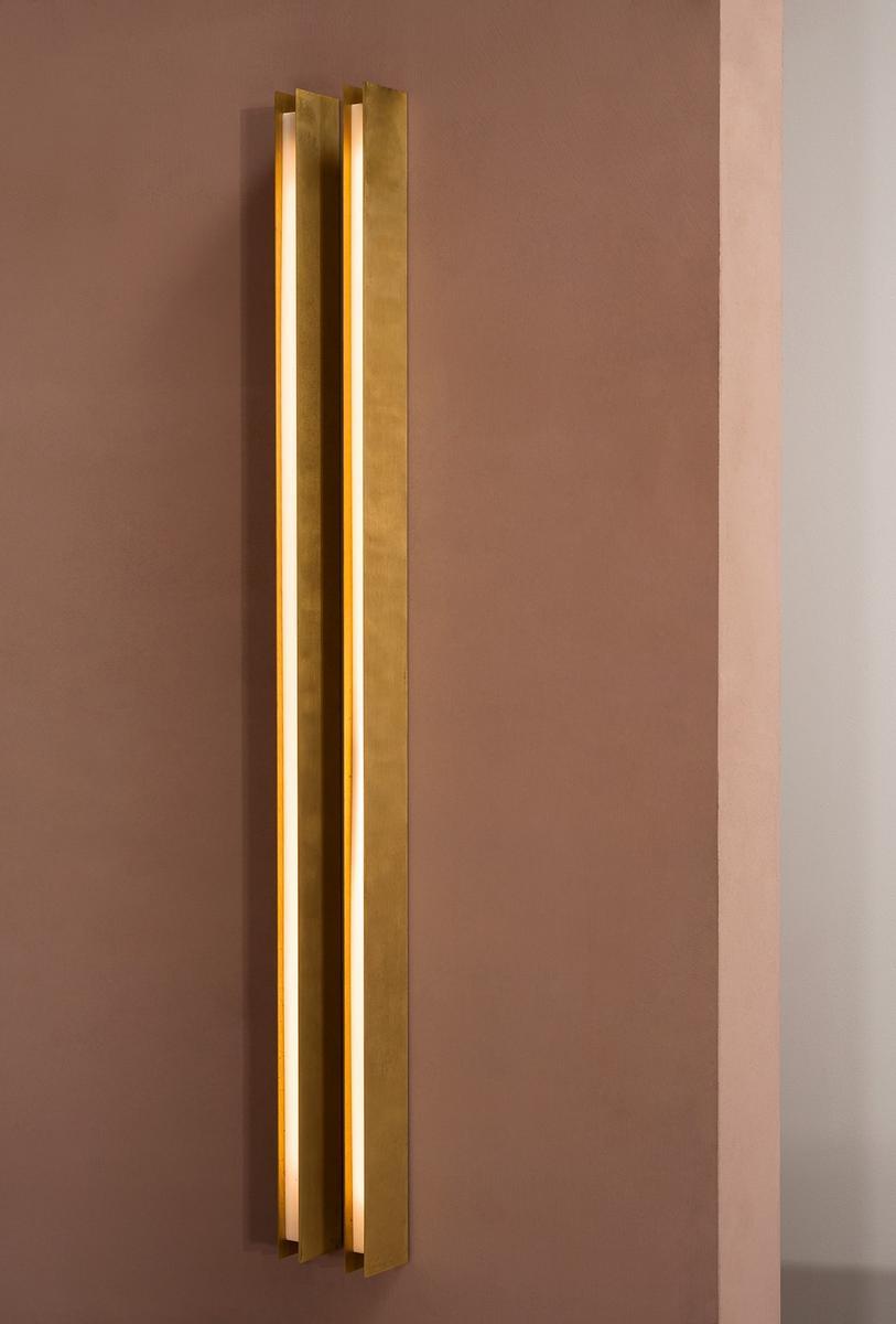 LED metal wall light | Blade by Baxter