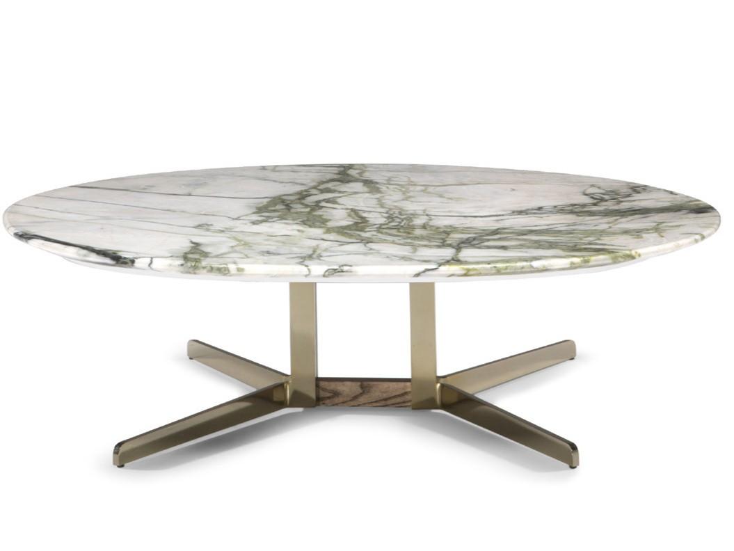 Low round coffee table | Campus by Natuzzi Italia