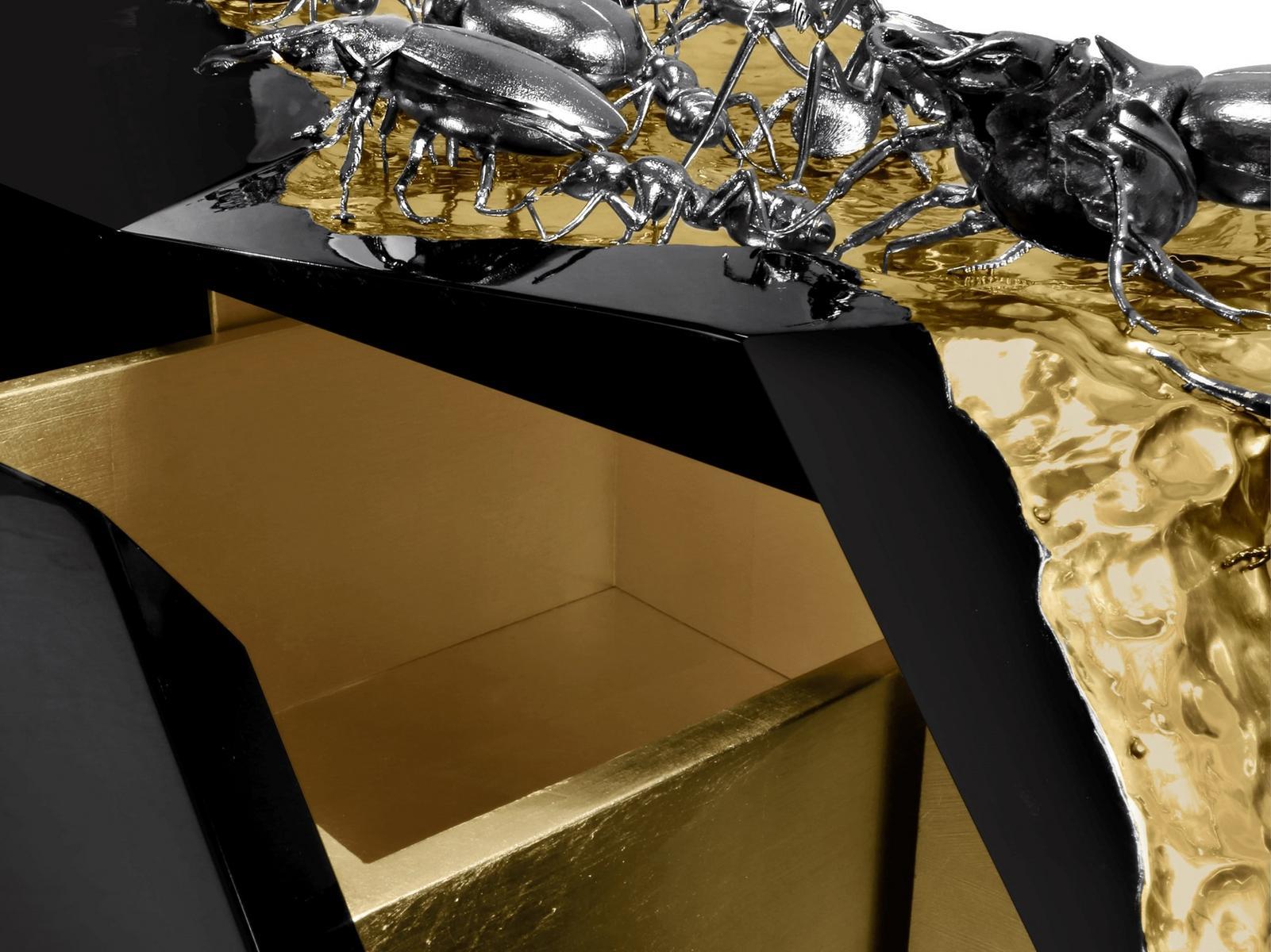 Wooden sideboard with doors | Diamond Metamorphosis by Boca Do Lobo