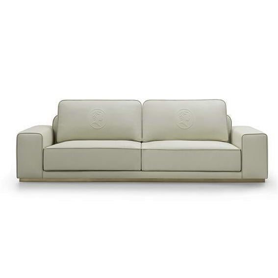 Corner leather sofa | Stewart by Alberta Salotti