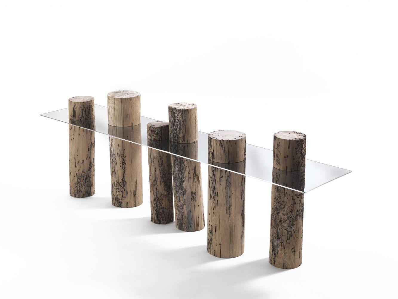Rectangular wood table | Venice by Riva 1920