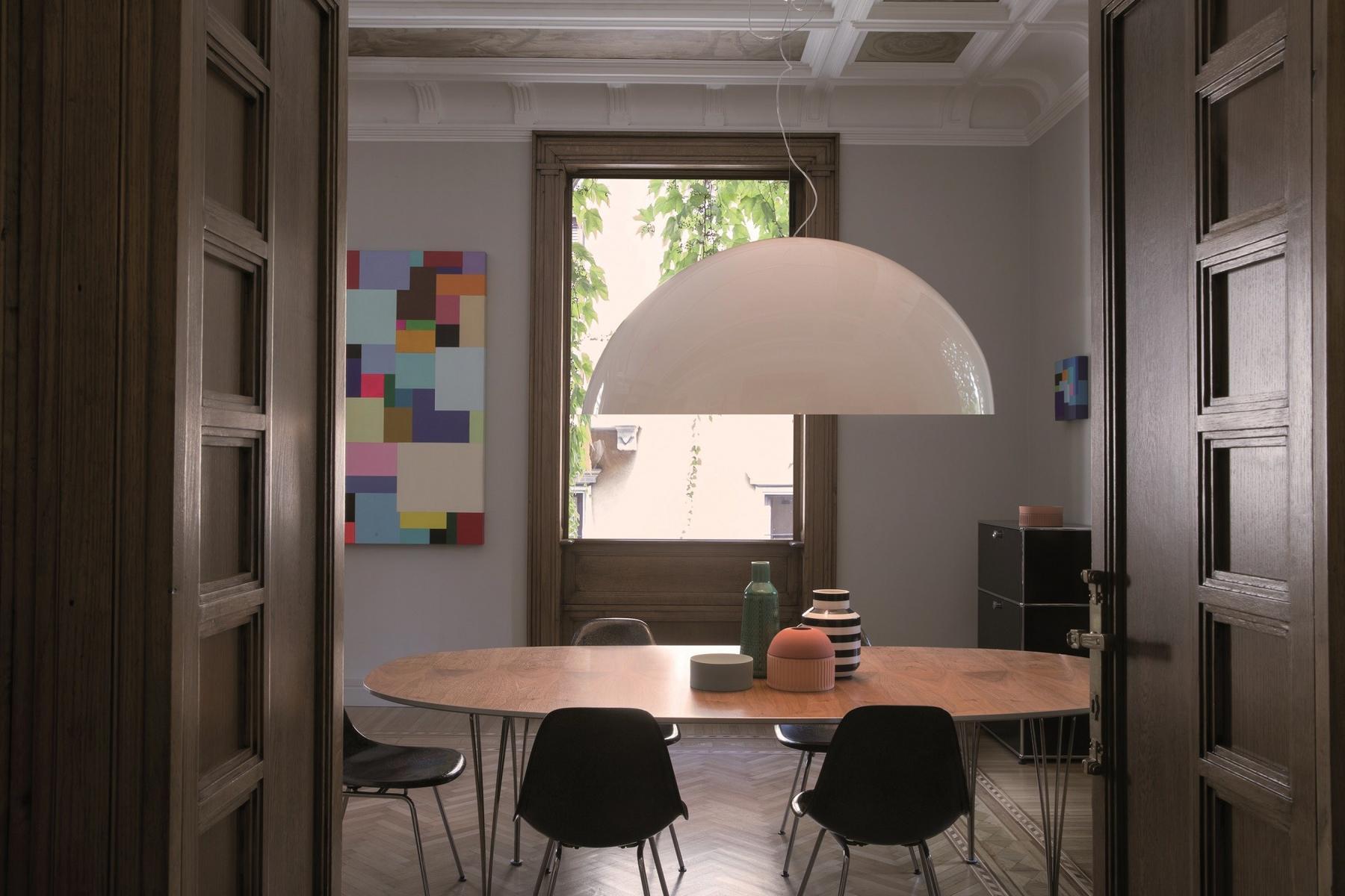 Direct light PMMA pendant lamp | Sonora - 490/493 by Oluce