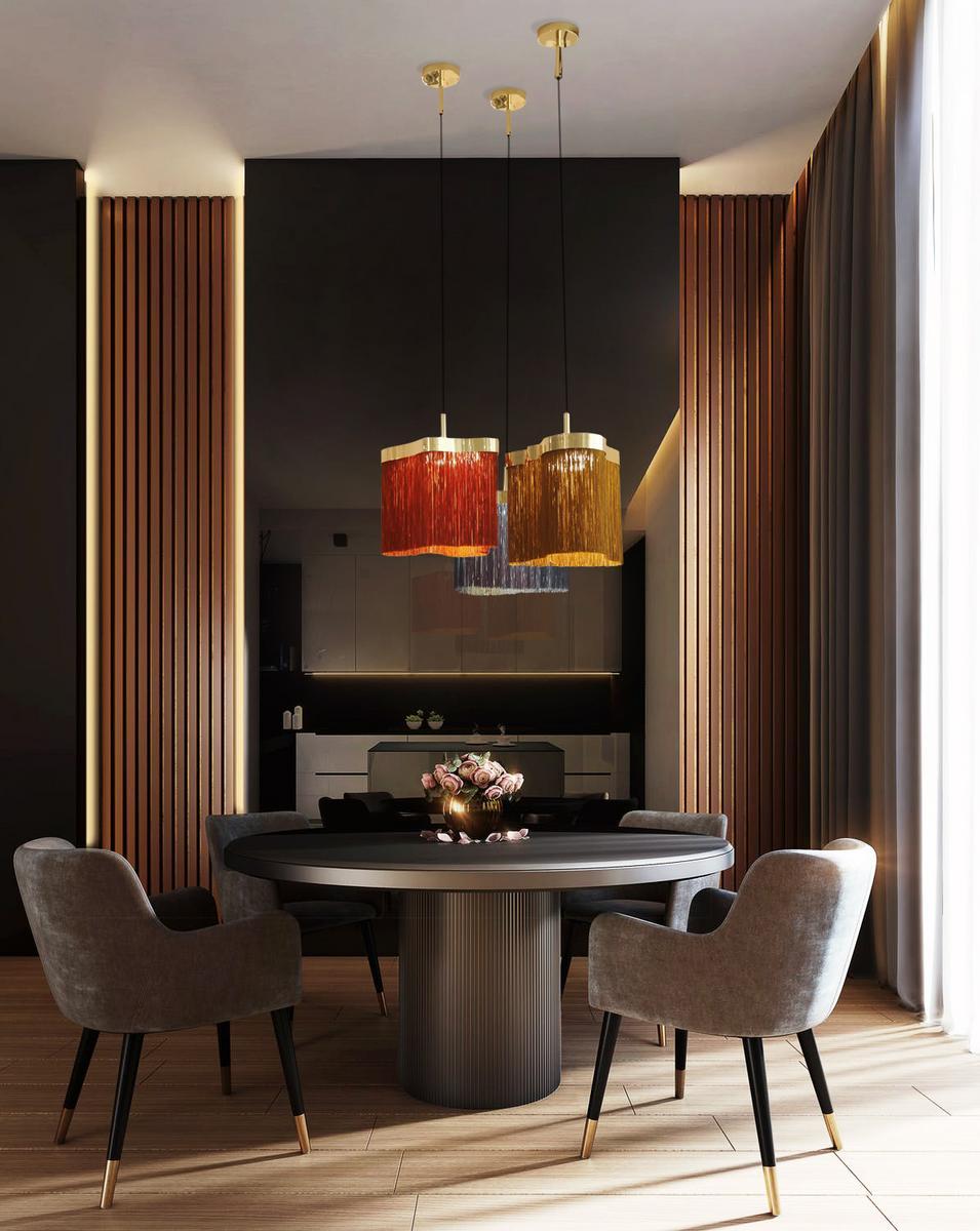 LED pendant lamp | Arcipelago by Contardi