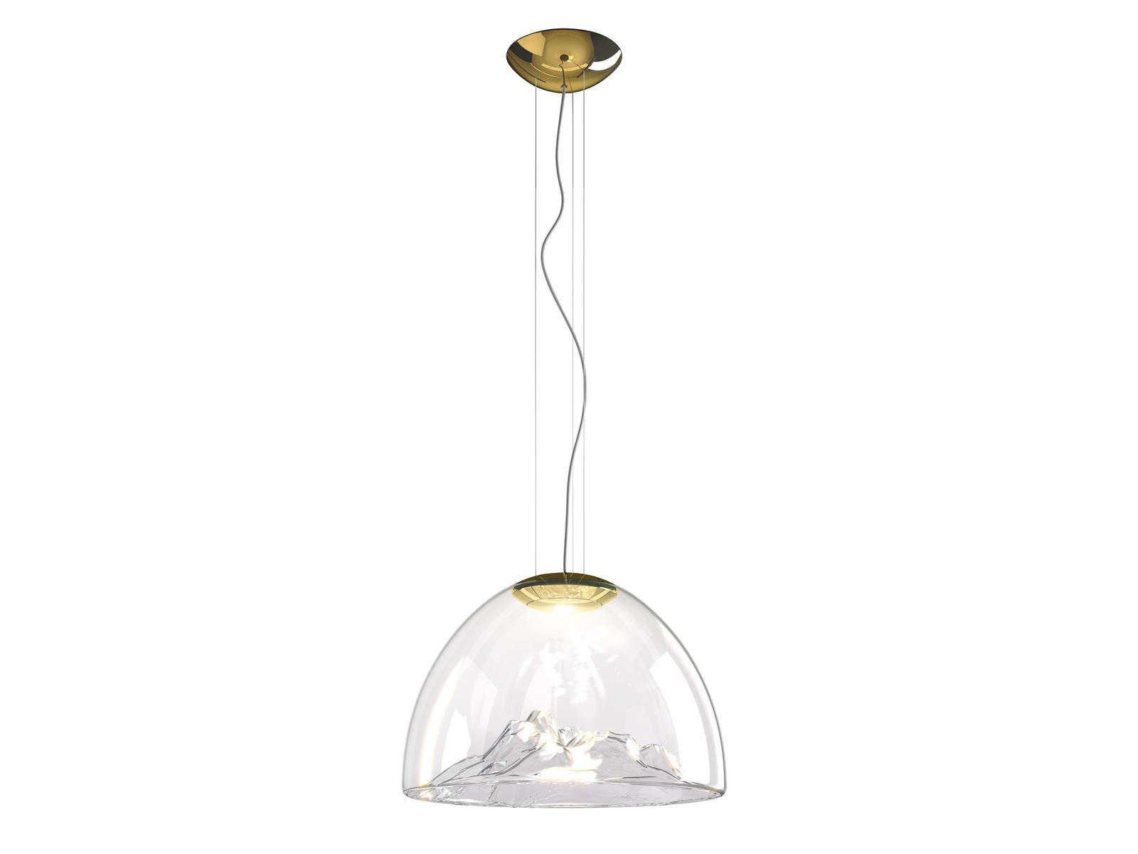 LED blown glass pendant lamp | Mountain View by Axolight