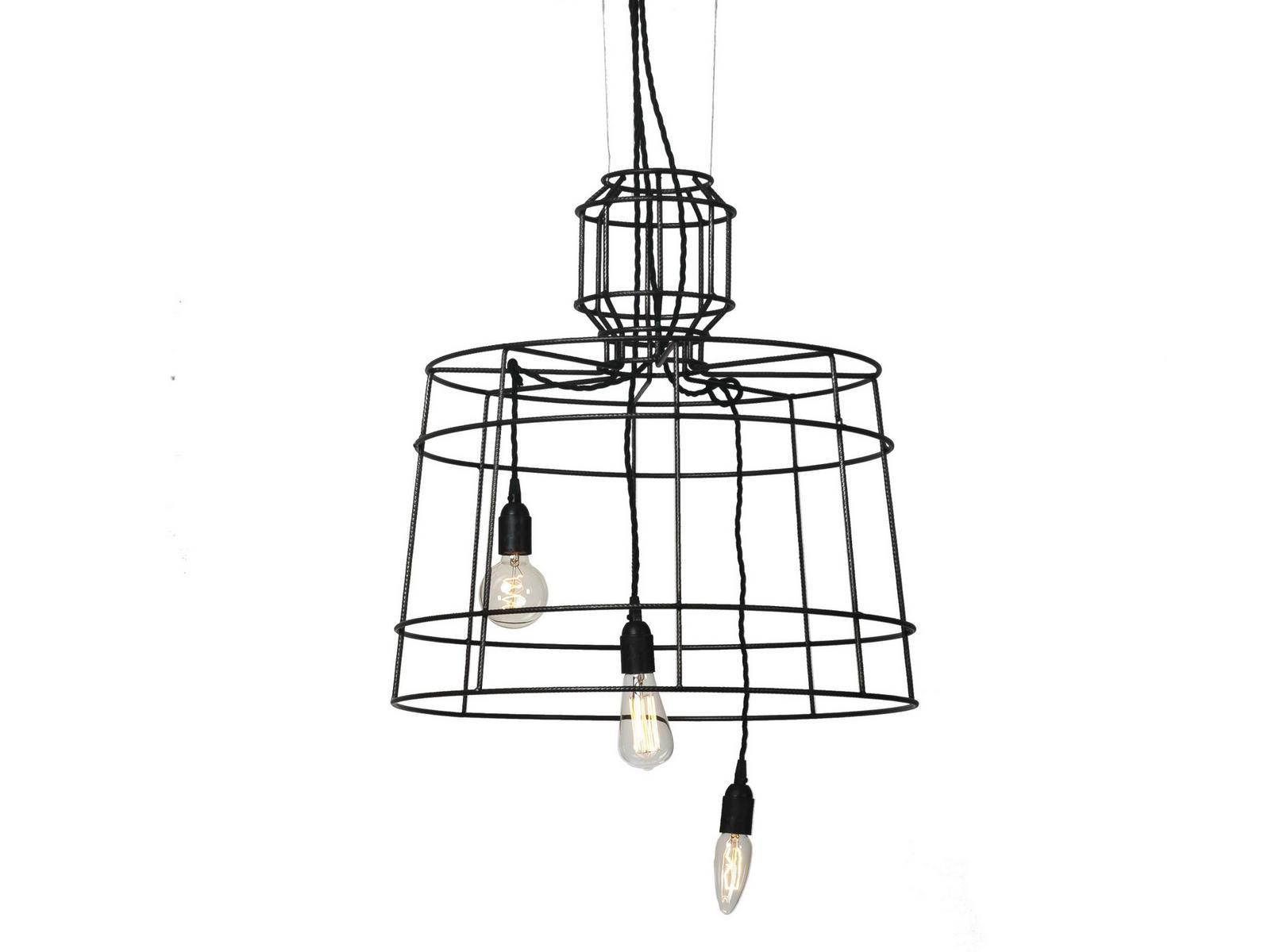 Painted metal pendant lamp | Sisma by Karman