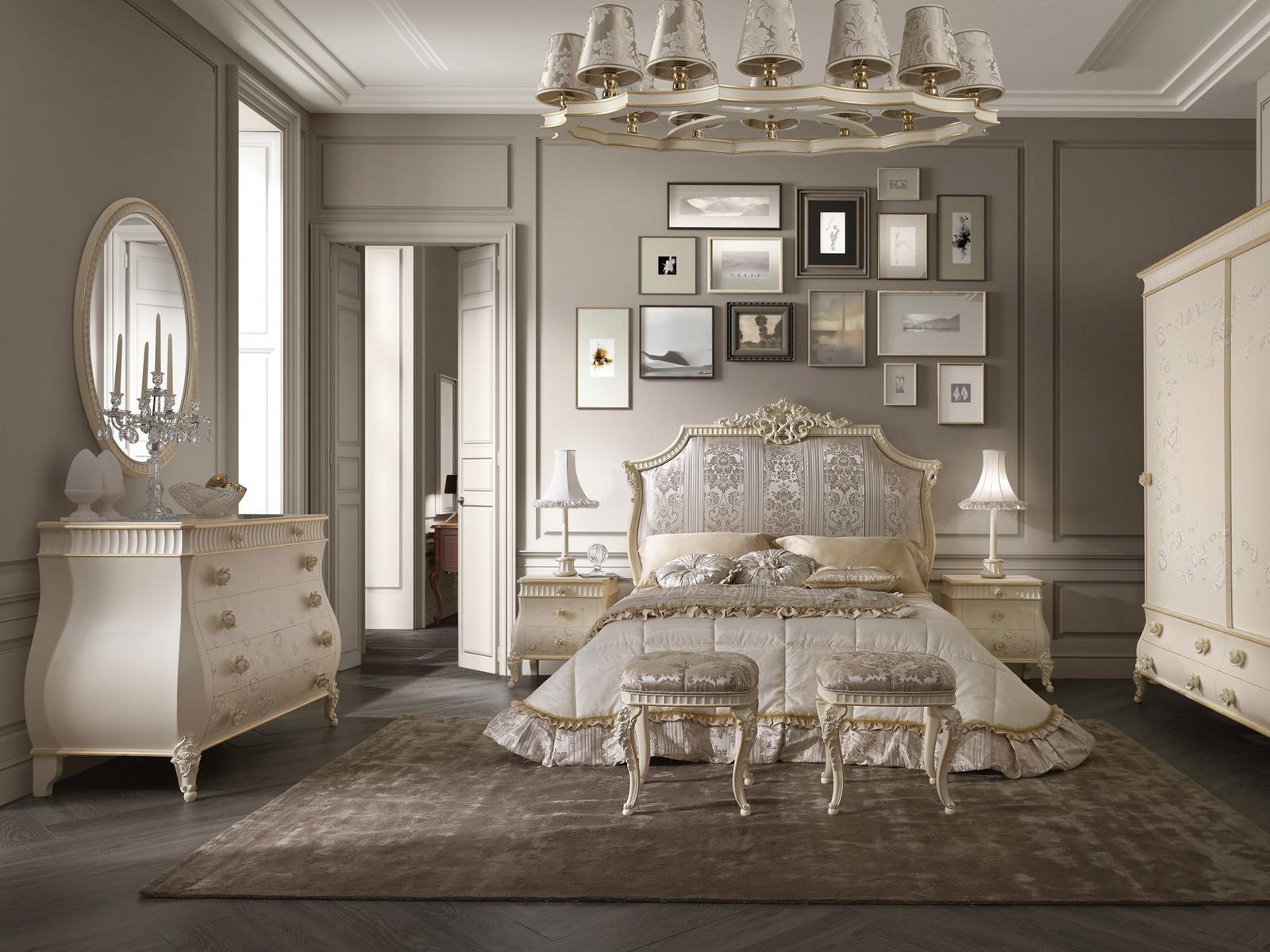 Bedside table with drawers | Florentia by Volpi