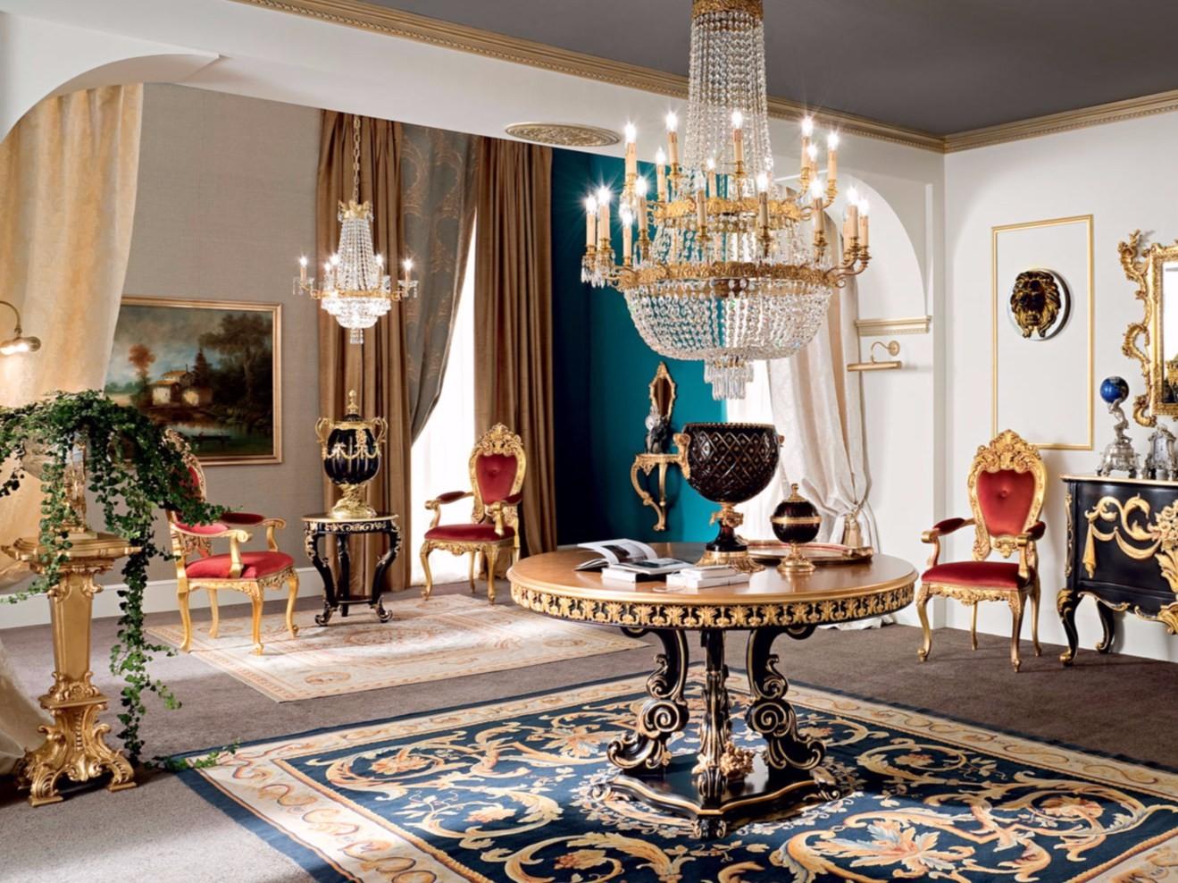 Round living room table | 13143 by Modenese Gastone