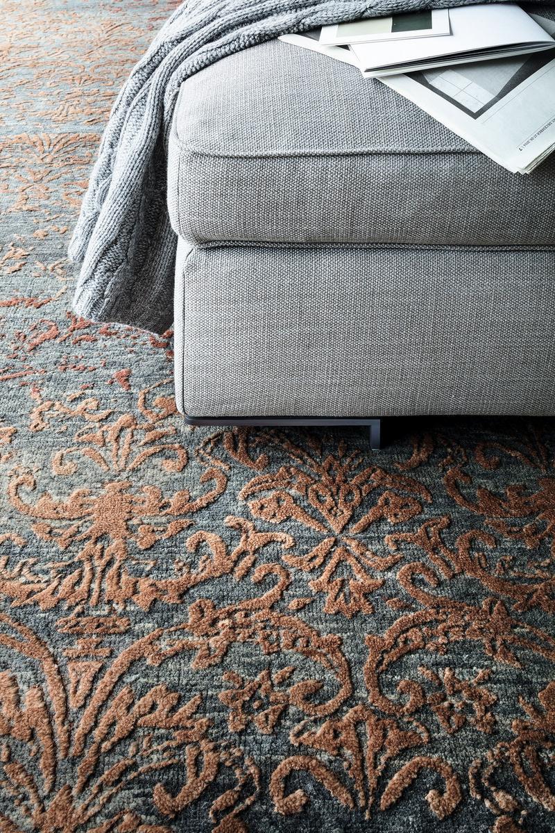 Sectional fabric sofa | Snap by Lema