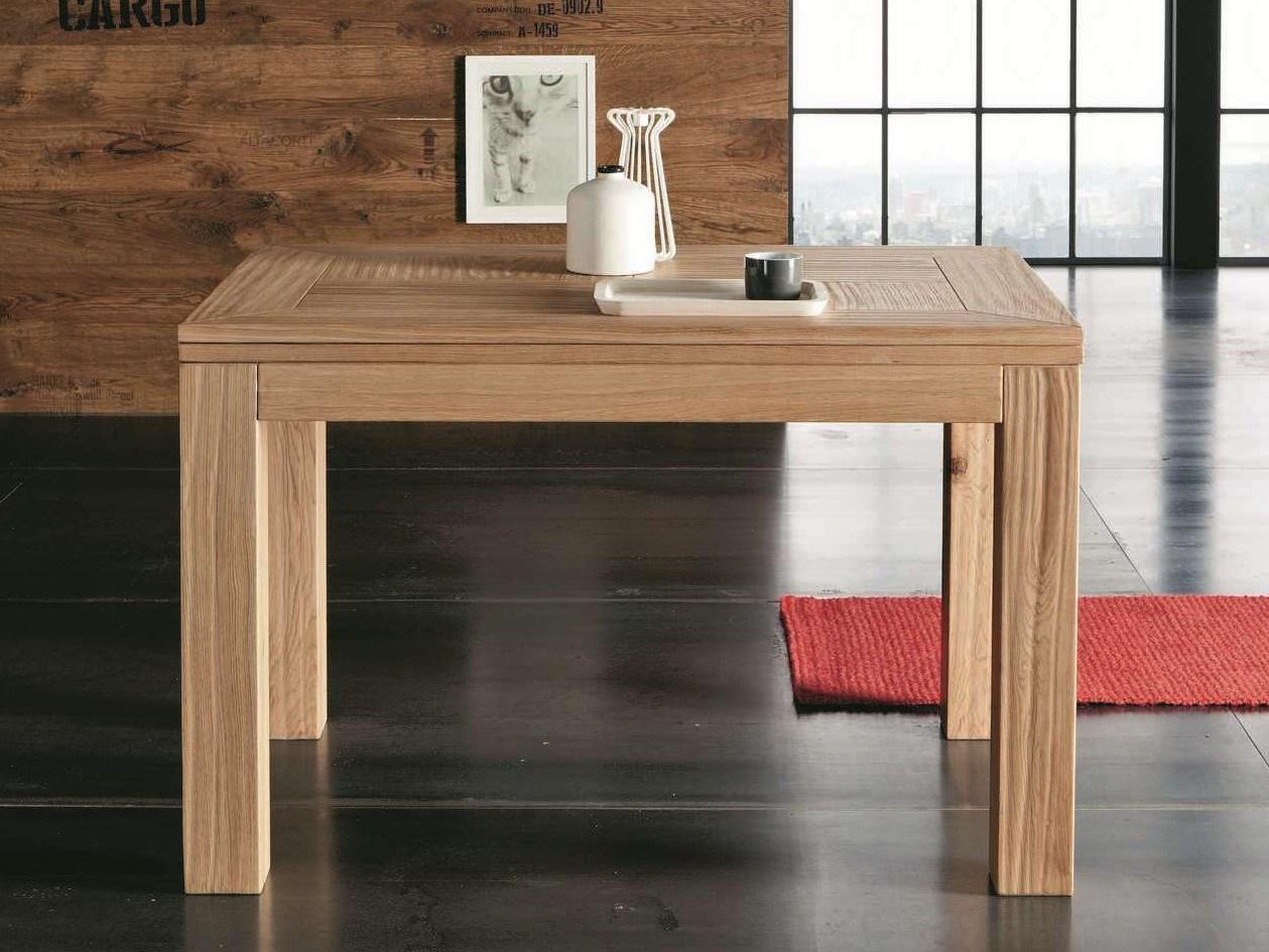 Extending oak dining table | Monaco by Altacorte