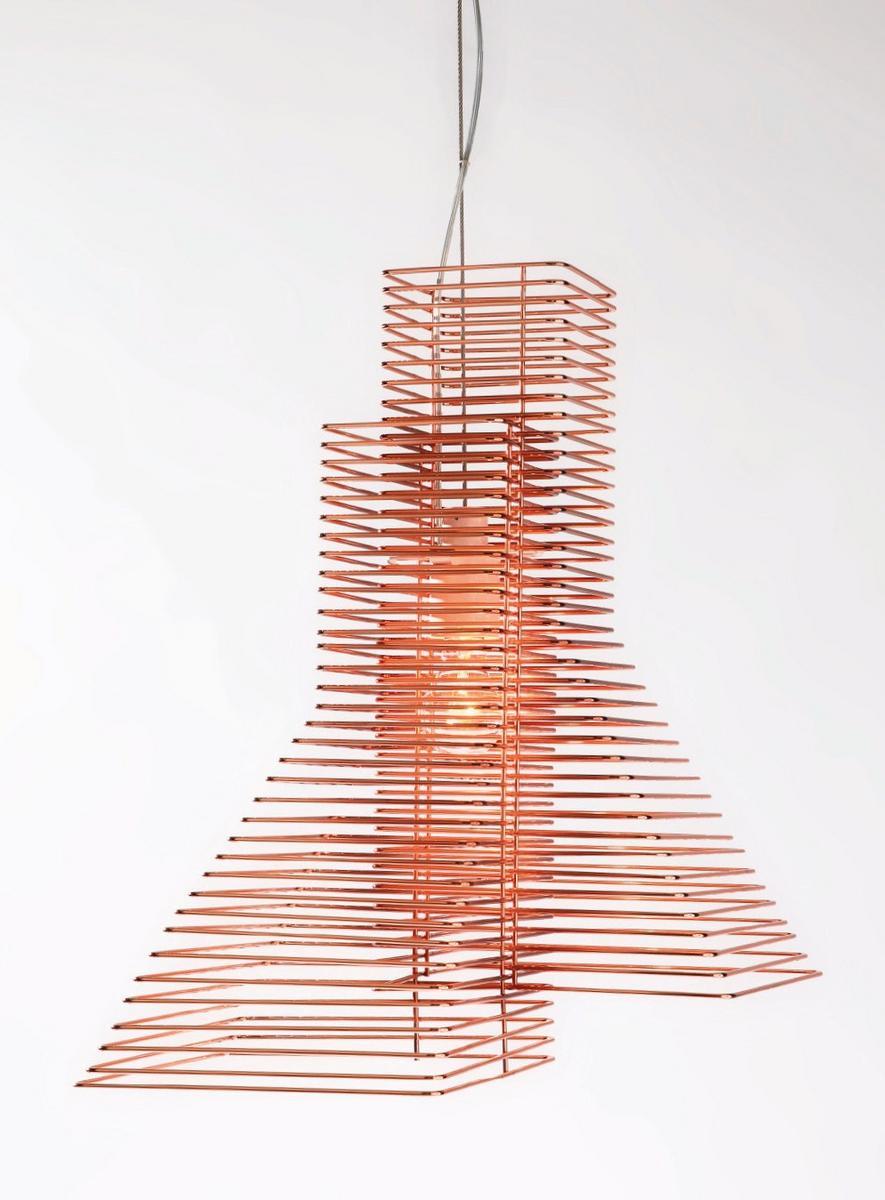 Direct light halogen iron pendant lamp | Grown by Zava