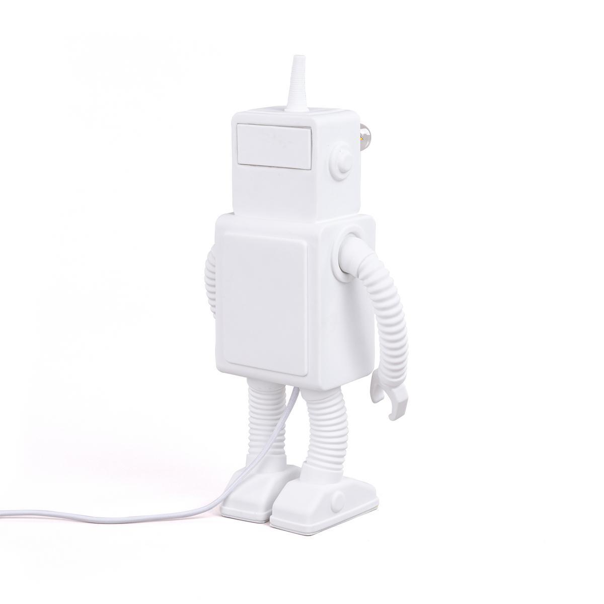 LED porcelain table lamp | Robot by Seletti