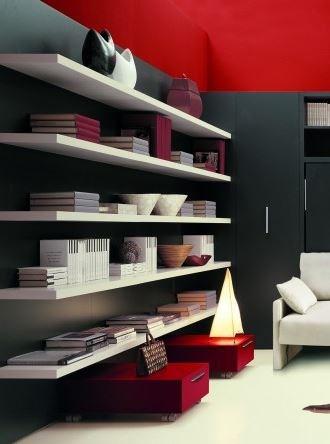 Modular wooden storage wall | Boiserie by CLEI