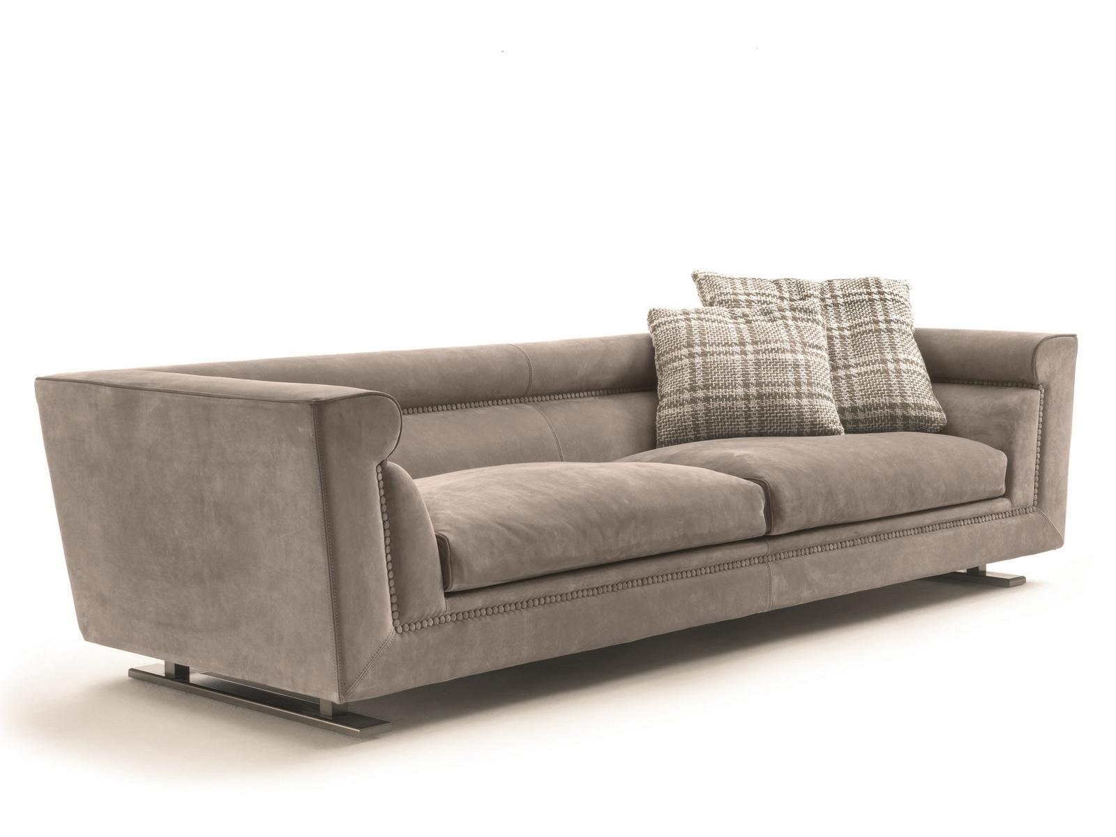 Corner fabric sofa | Ansel by Longhi