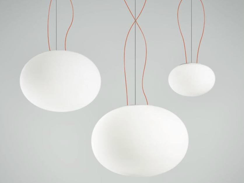 LED metal pendant lamp | Gilbert by Panzeri