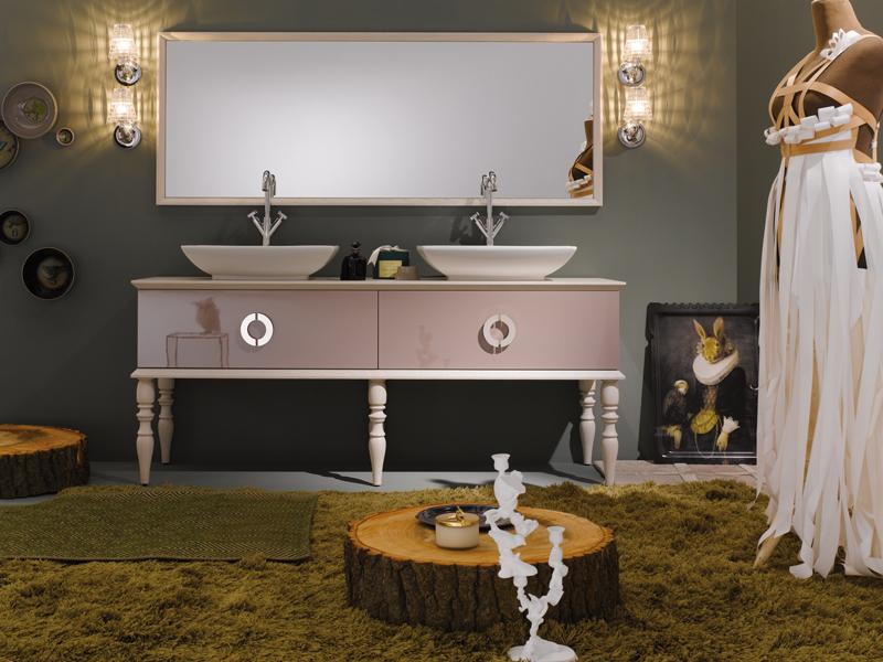 Crystal wall lamp | Flow by Fabbian