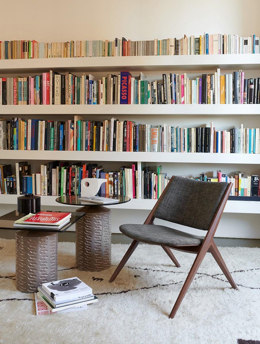 Square garden side table | Hishi by Potocco