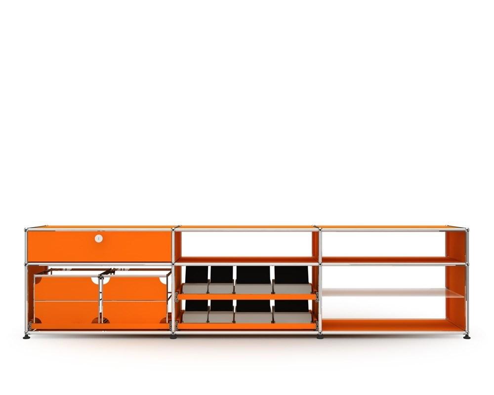 Modular metal sideboard | Haller Lowboard by USM