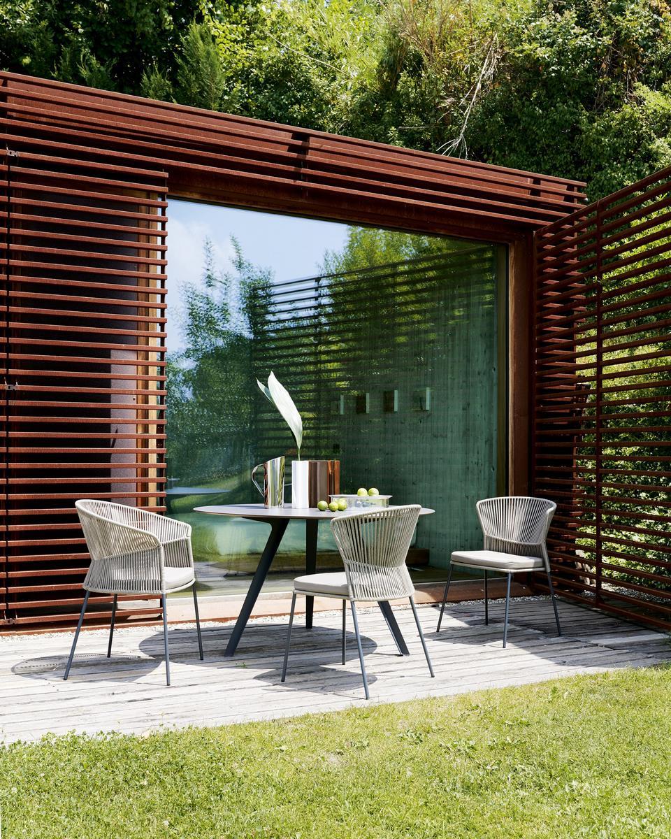 Rope garden chair | Ola by Potocco