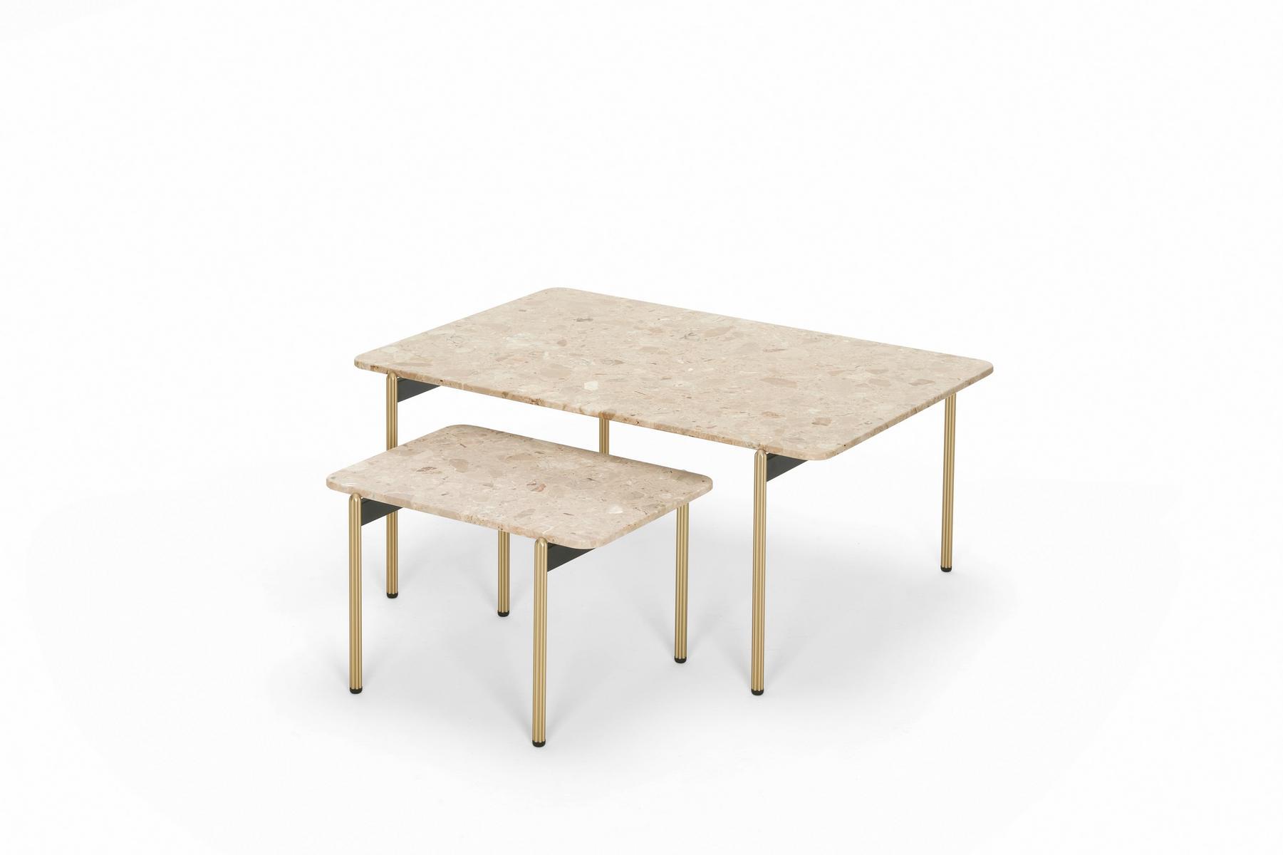 Rectangular coffee table | Blume Blt_90x60/50x35/100x25 by Pedrali