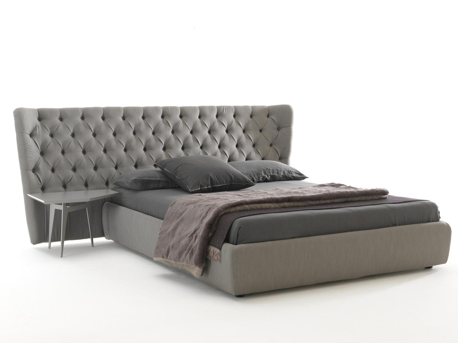 Bed with tufted headboard | Selene Large by Bolzan letti
