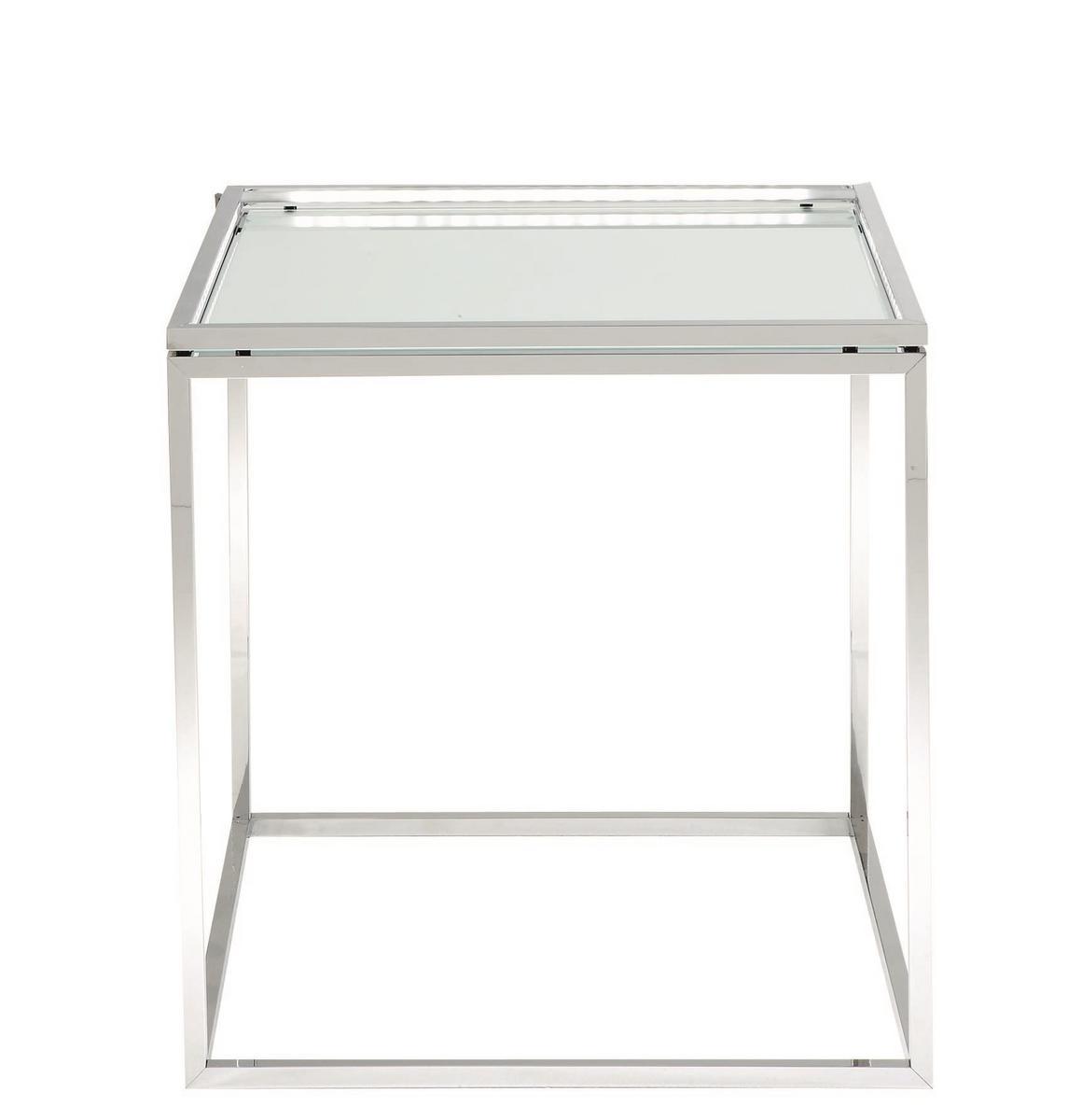 Square metal coffee table | Lux by Ligne Roset
