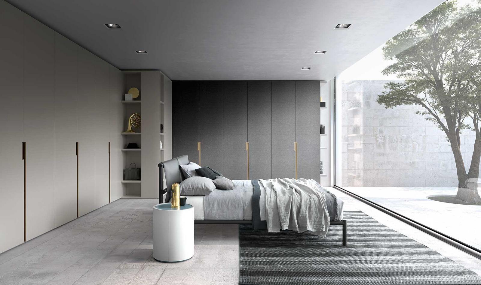 Modular lacquered wardrobe with doors | Go by ALF Dafre