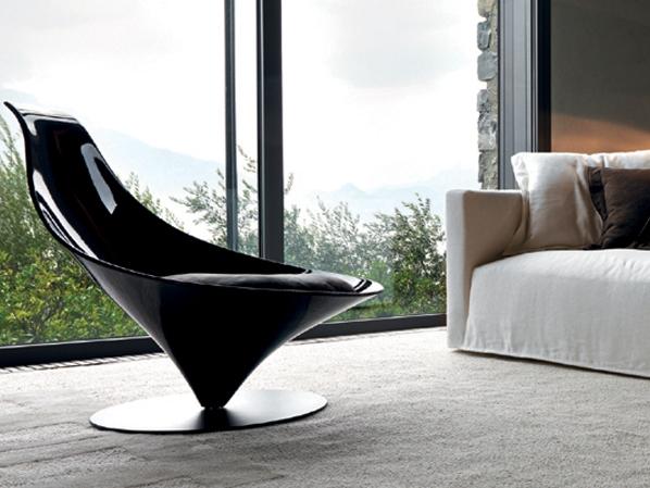 Swivel armchair | Coco' by Desiree