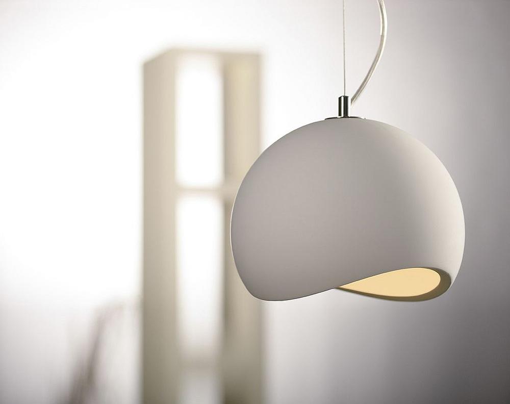 Cement pendant lamp in a contemporary style | Plastra by SLV