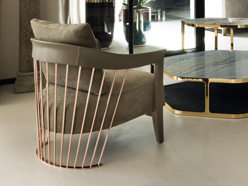 Fabric armchair | Dorothy by Longhi