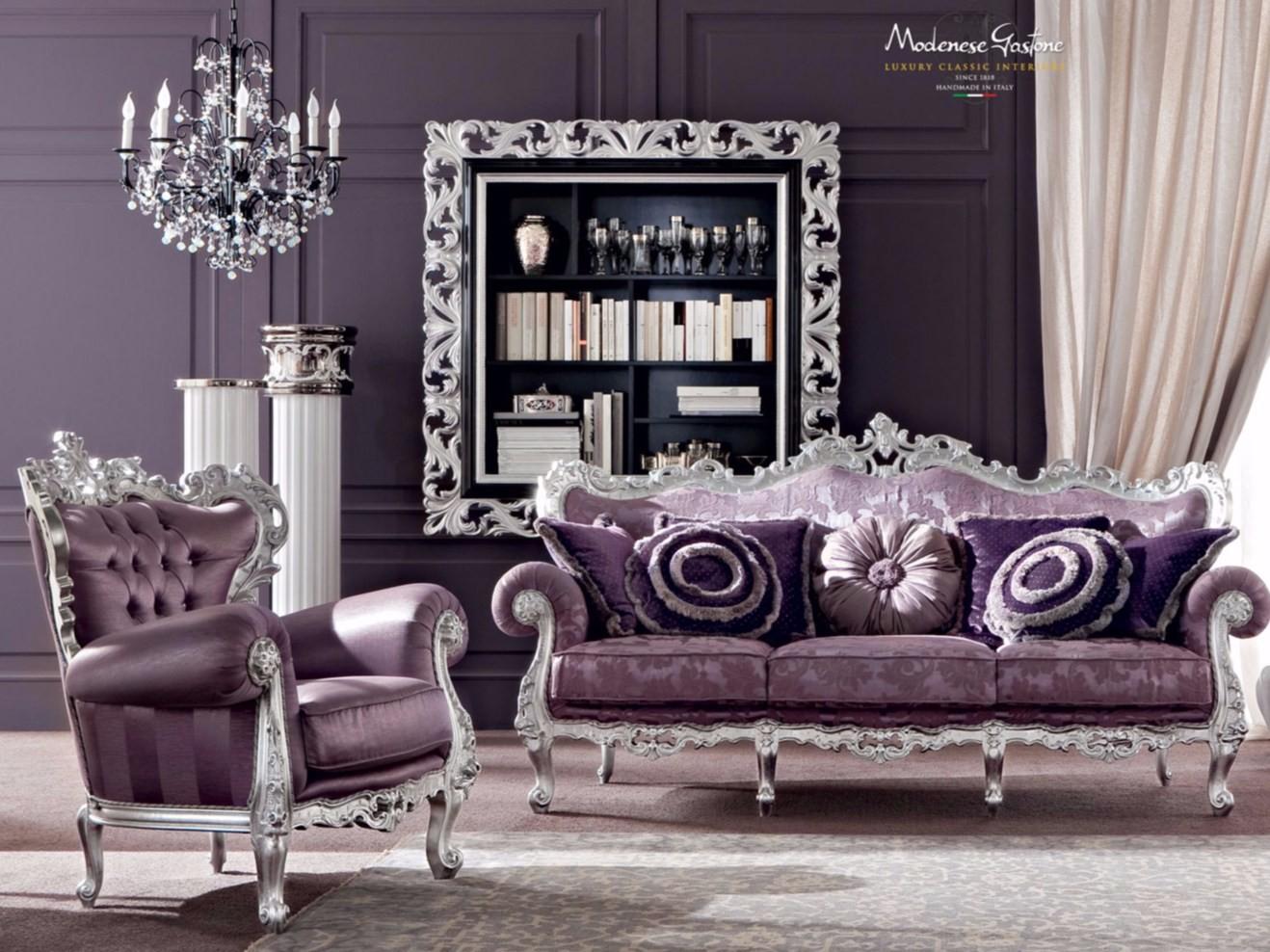 3 seater fabric sofa | 13409 by Modenese Gastone