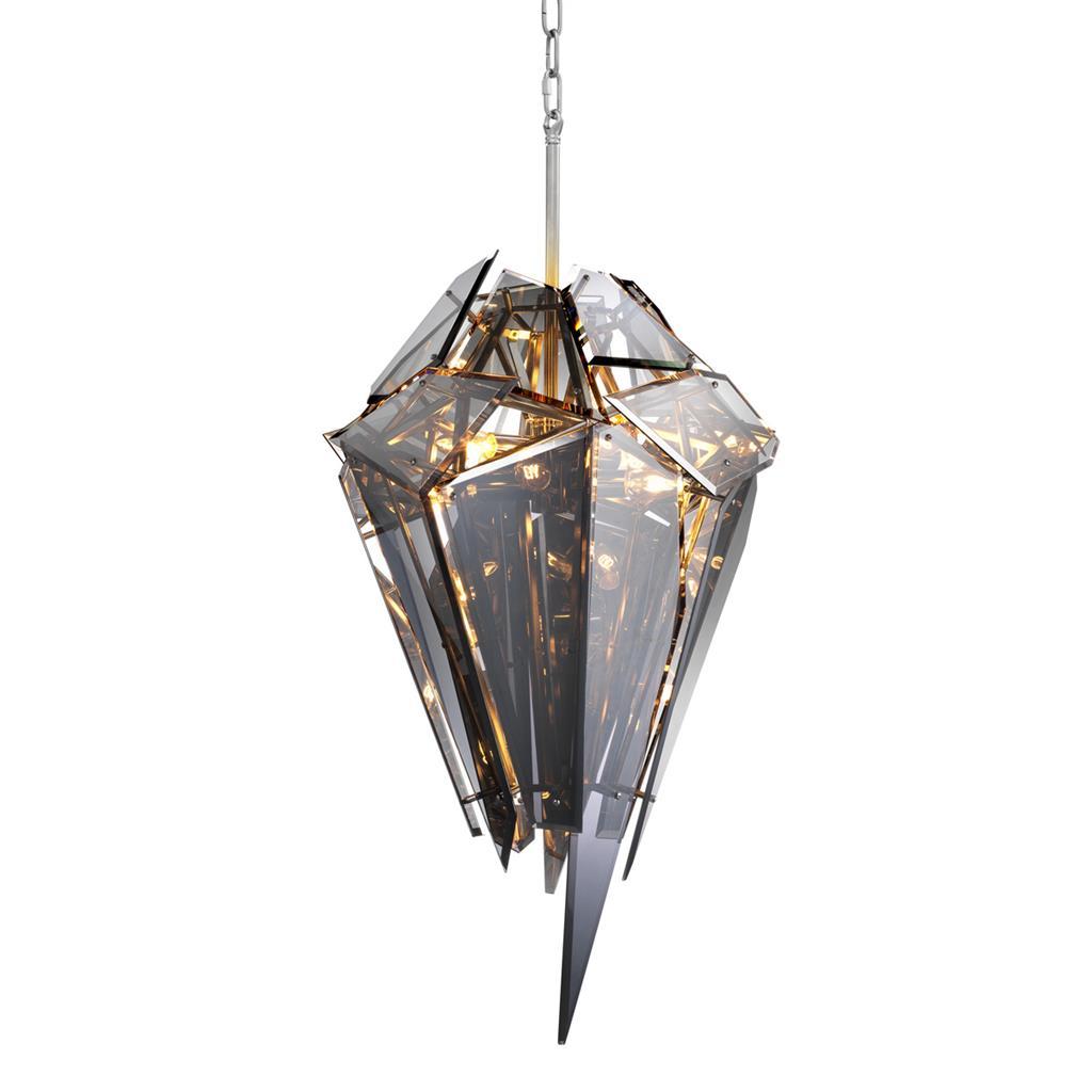 Metal pendant lamp | Shard by Eichholtz