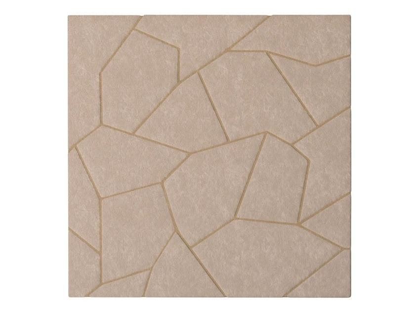 Patterned square rug | 7560 by Carpanese home