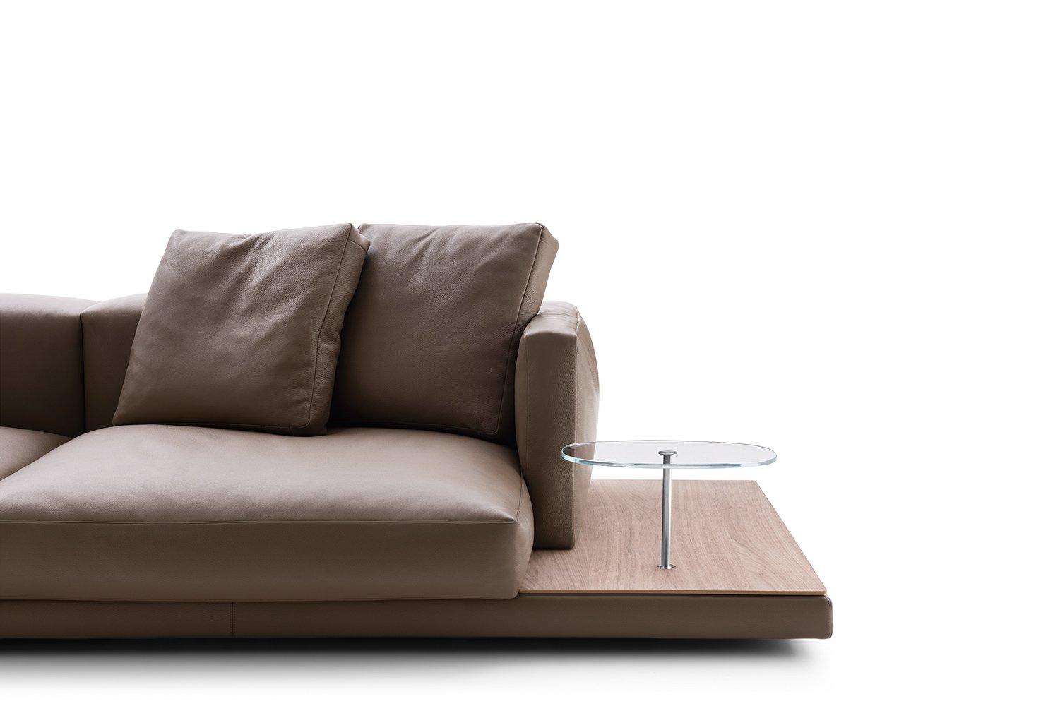 Leather sofa | Dock by B&B Italia