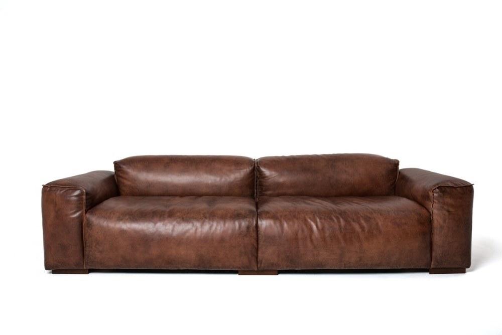 3 seater leather sofa | Lazy by Mantellassi 1926